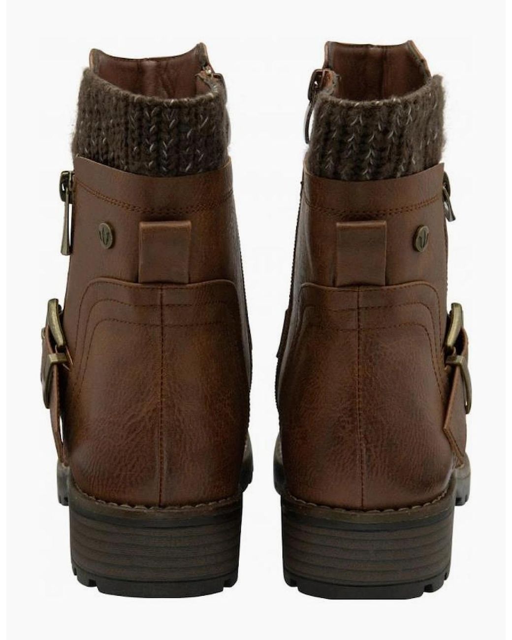 Lotus Brown Jemma Boot Tan