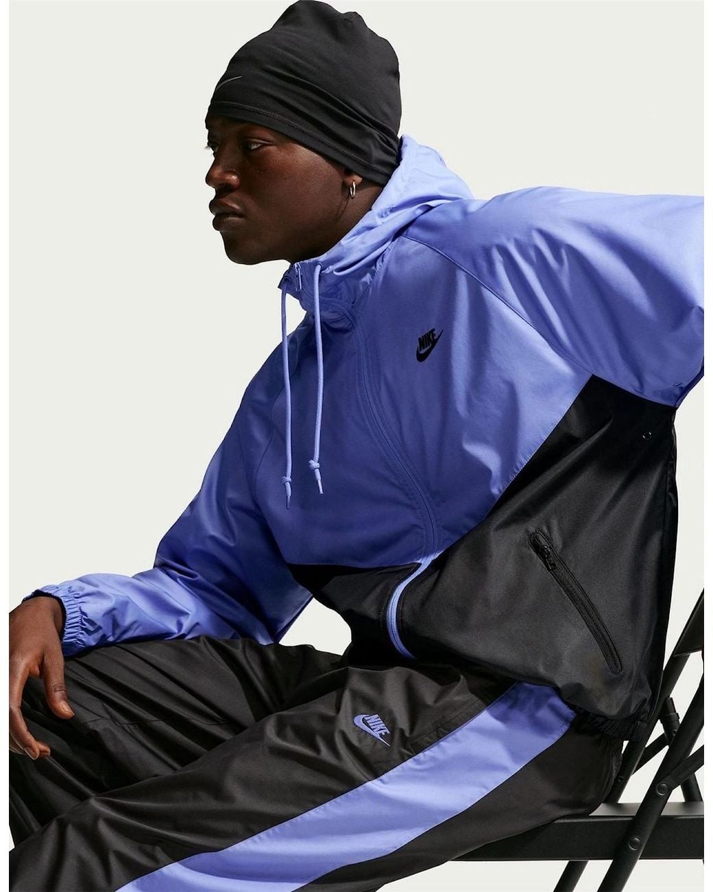 Nike Black Windrunner Pant for men
