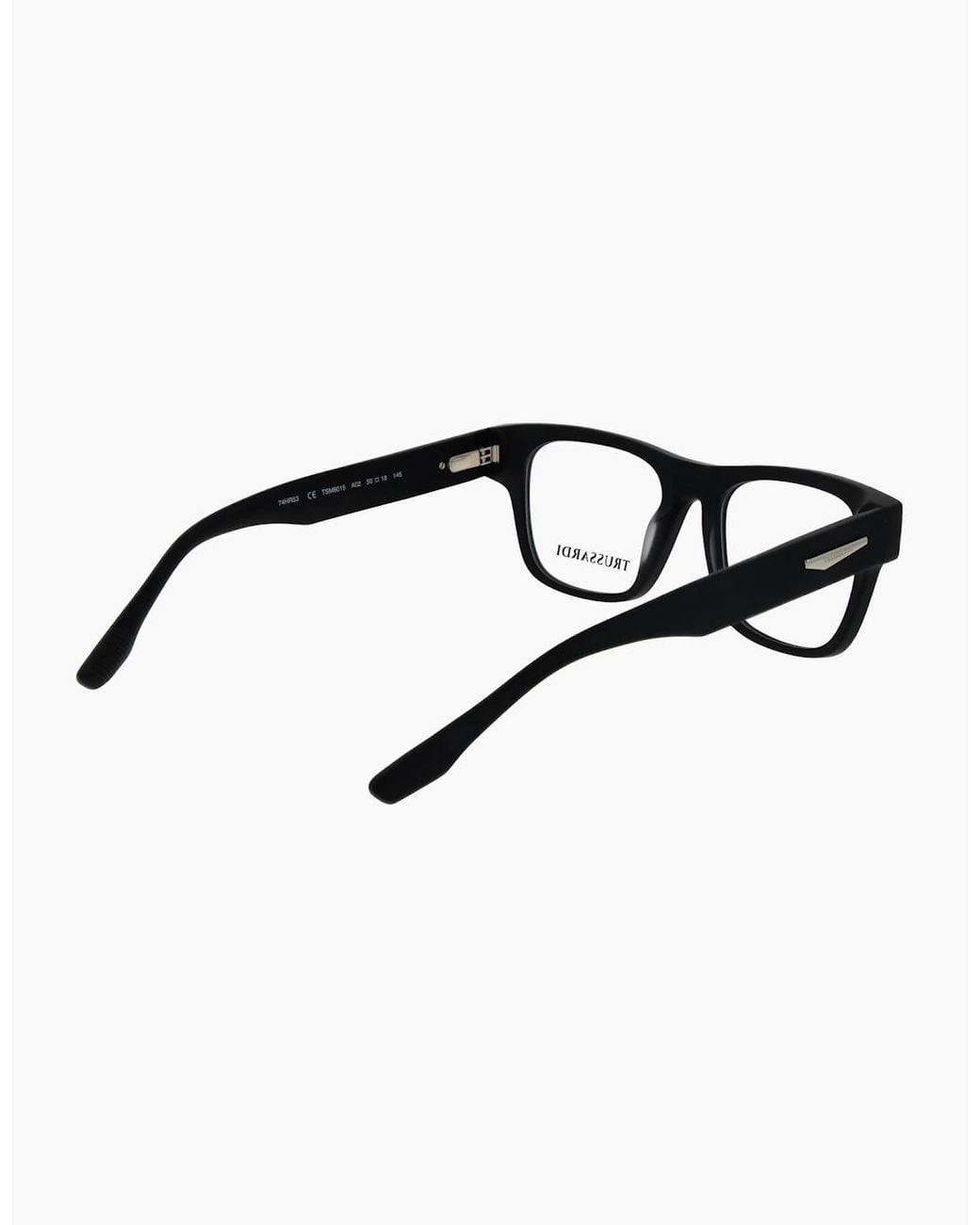 Trussardi Black Optical Frame Tsm6015 A02 51 for men