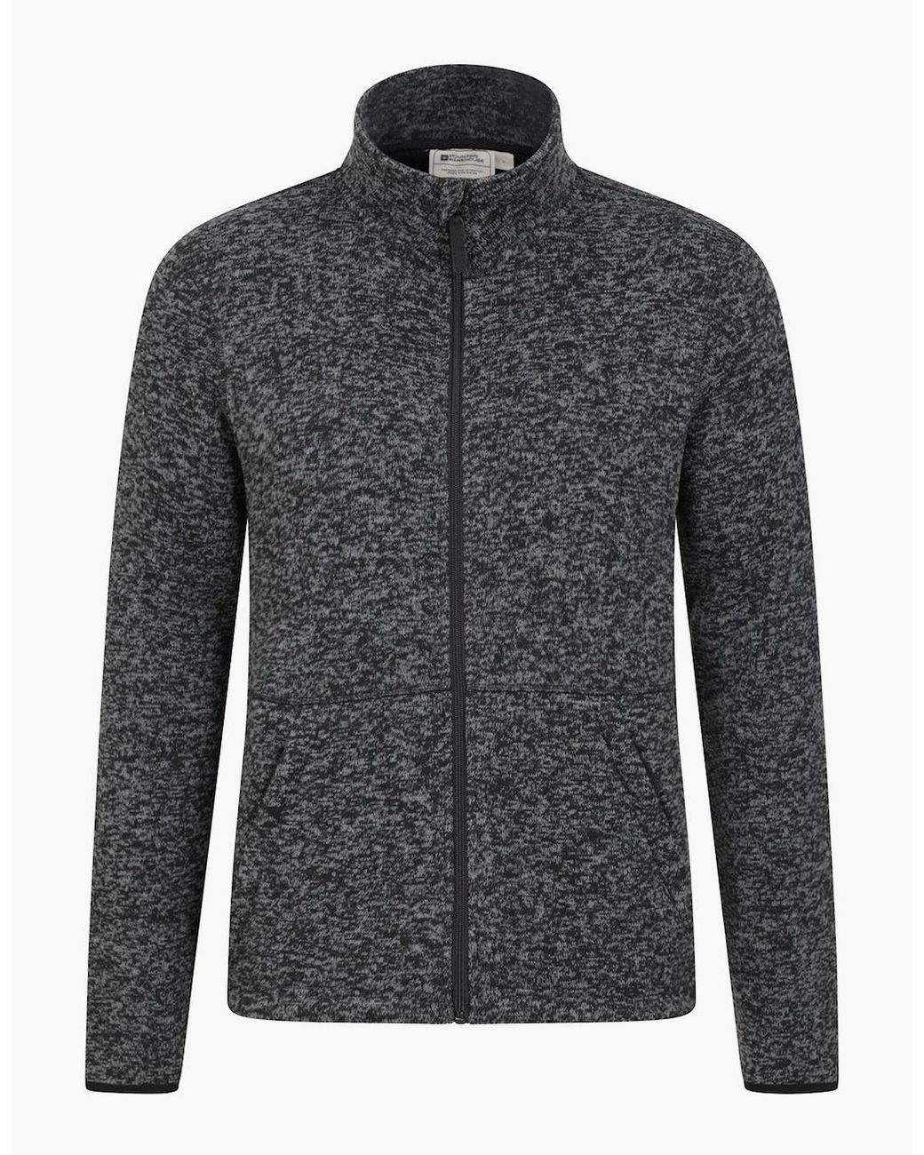 Mountain Warehouse Gray Idris Iii Full Zip Fleece Jacket for men