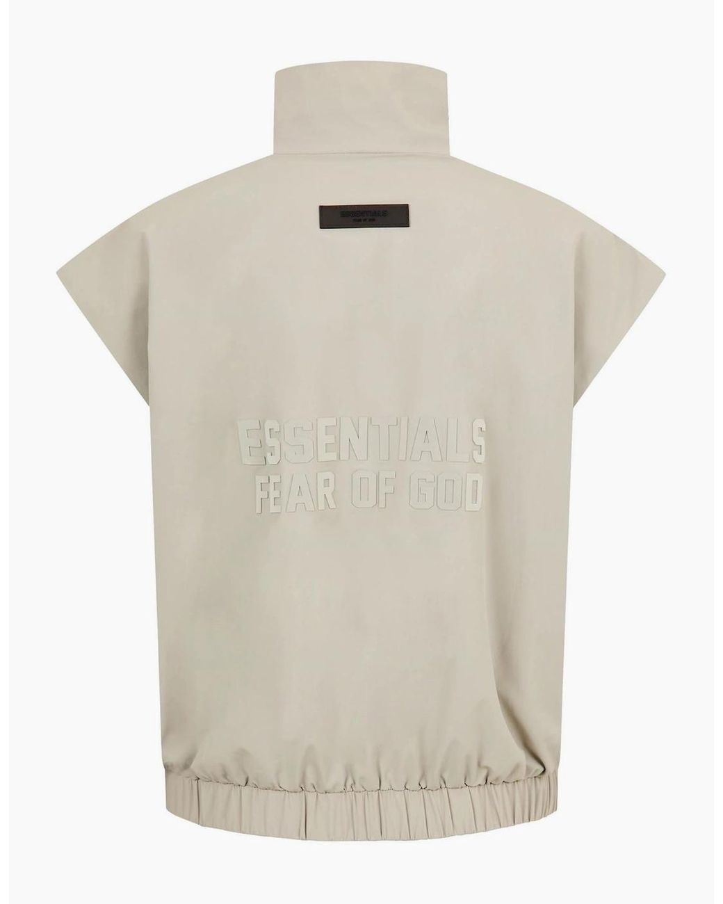 Fear Of God White Strappy Crop Top