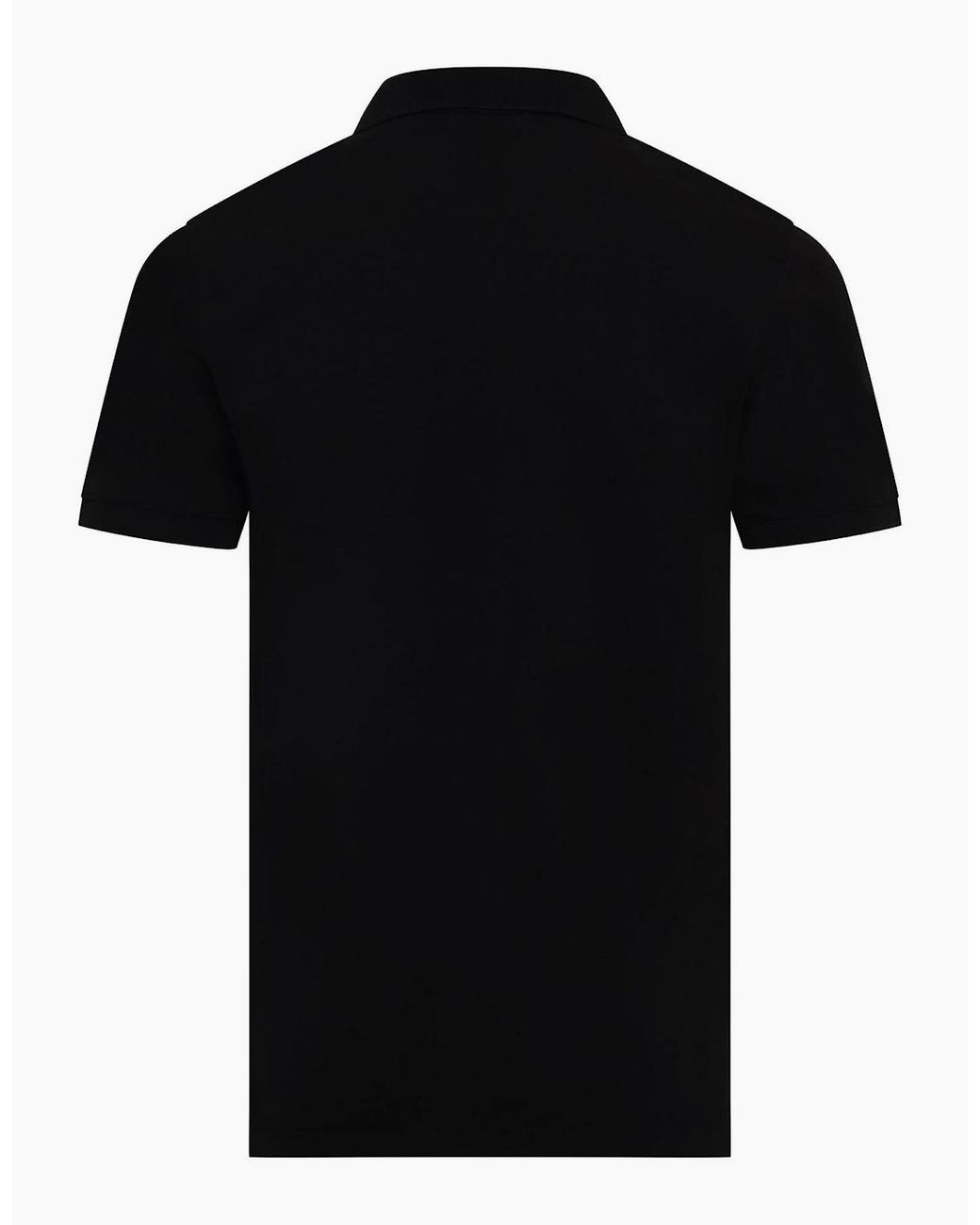 Levi's Black Levi's Slim Housemark Polo Bright Whi for men