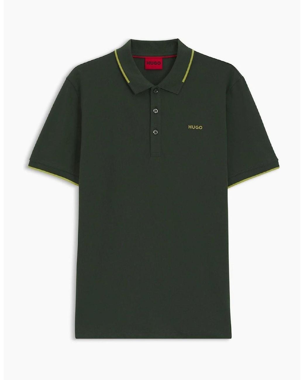 Boss Green Printed Logo Polo Shirt for men
