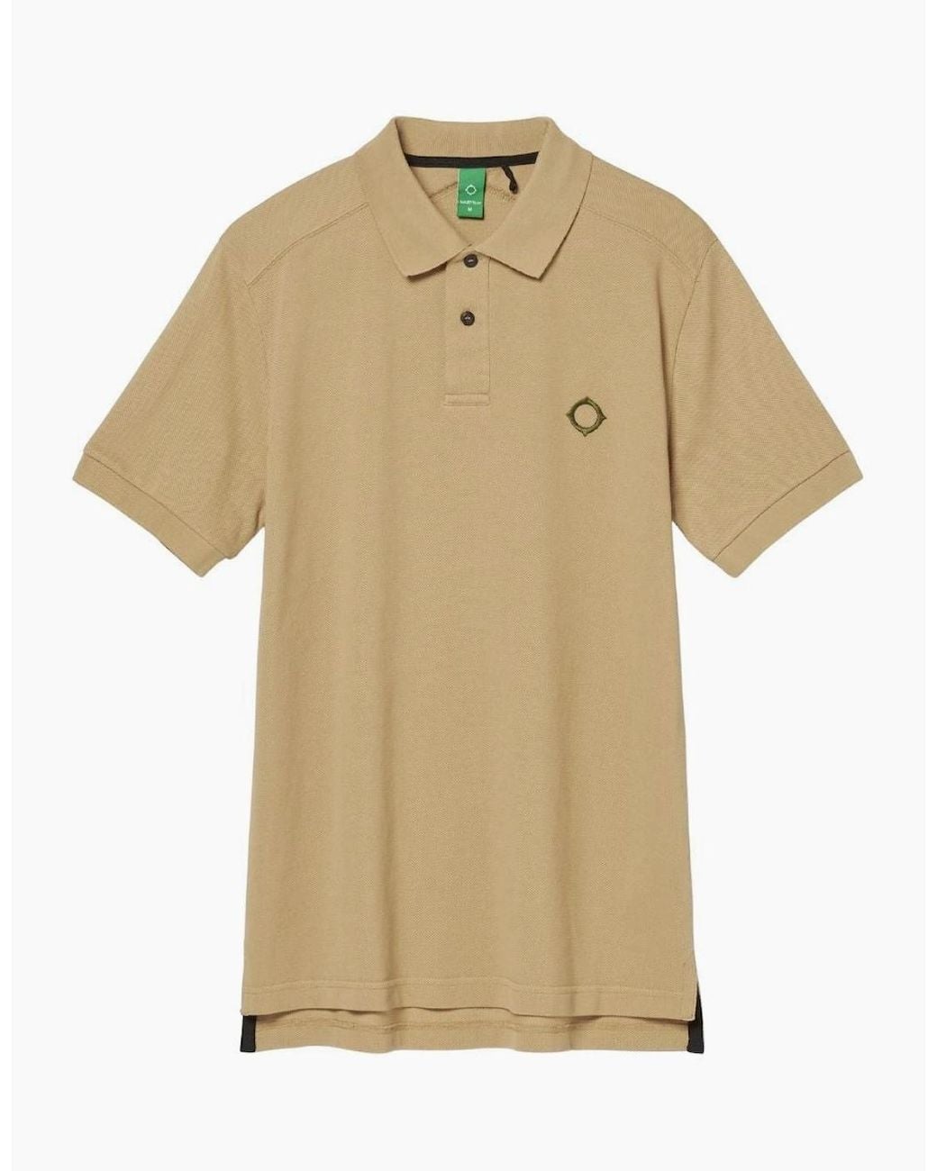 Ma Strum Natural Lark Pique Polo for men