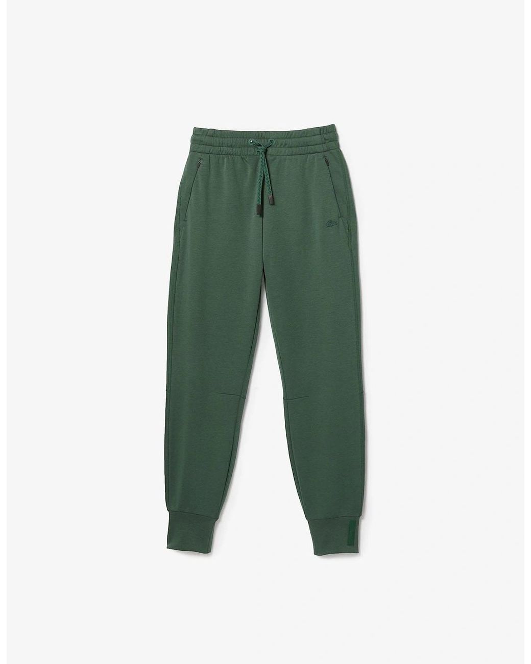 Lacoste Green Cotton Sweatpants