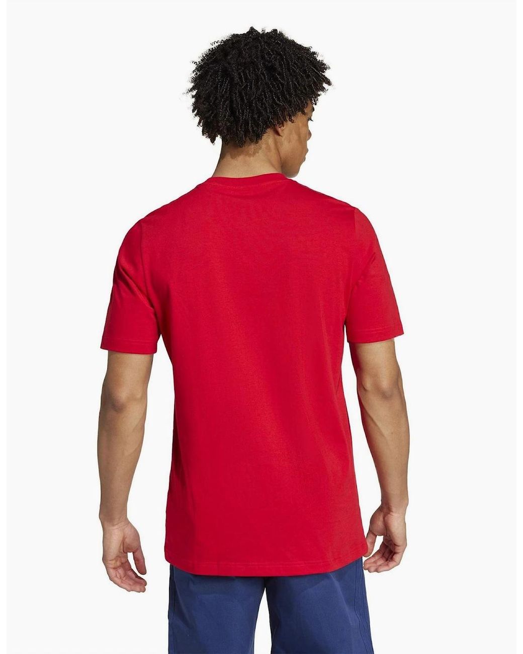 Adidas Red Afc Dna Gr Tee T Shirt for men