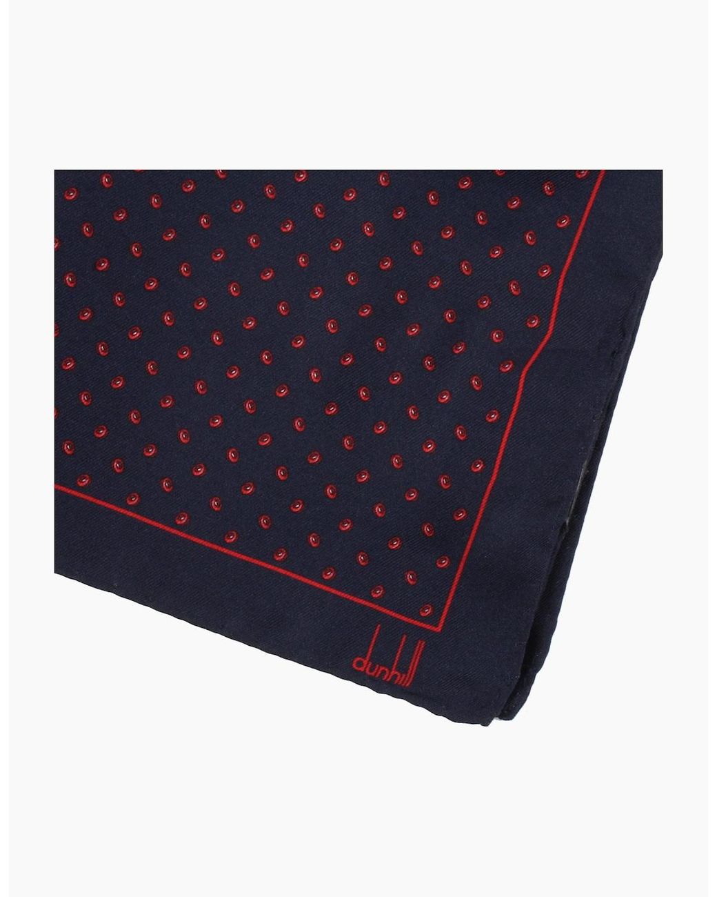 Dunhill Blue Pocket Square for men