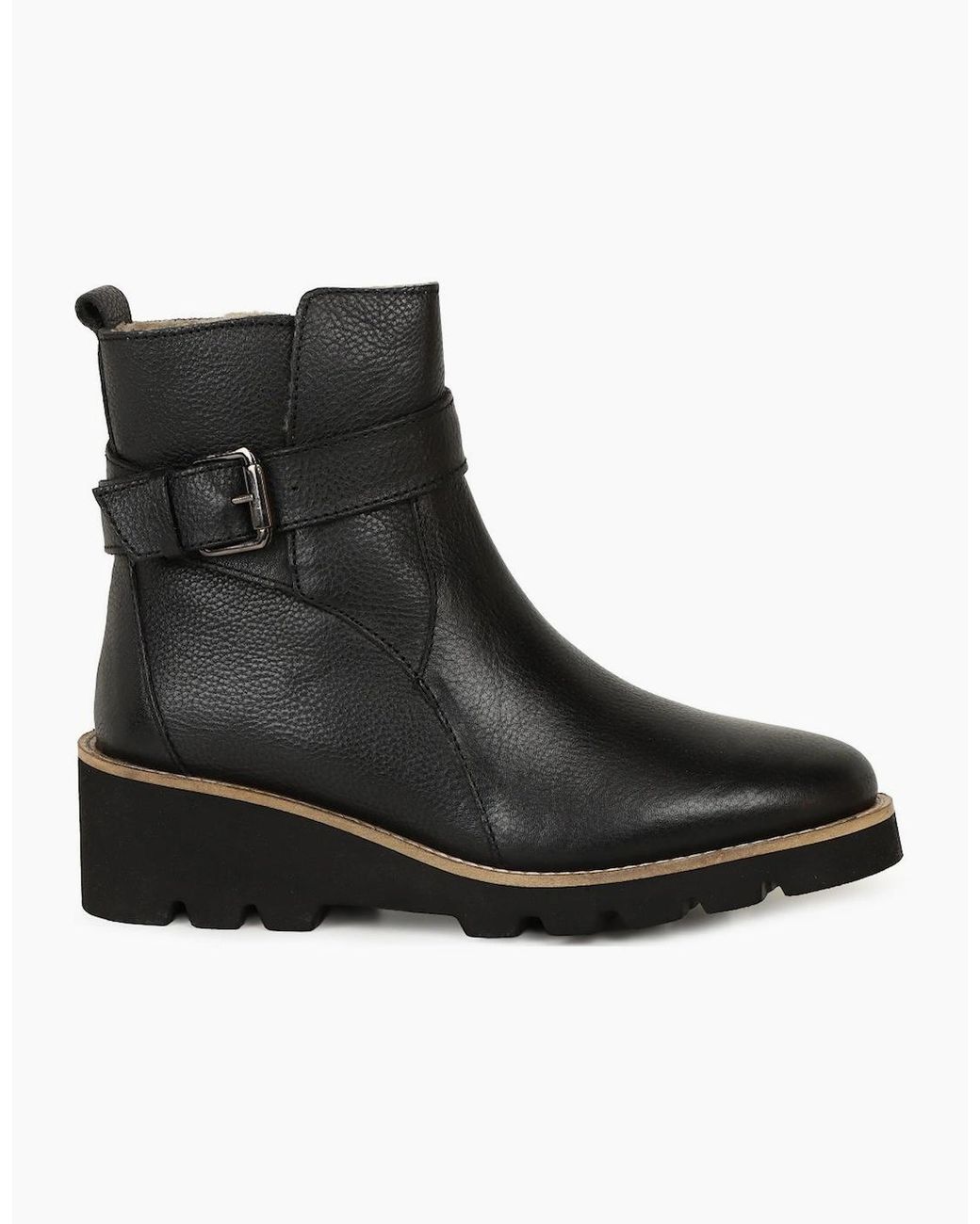 Lotus Black Emberlynn Ankle Boots