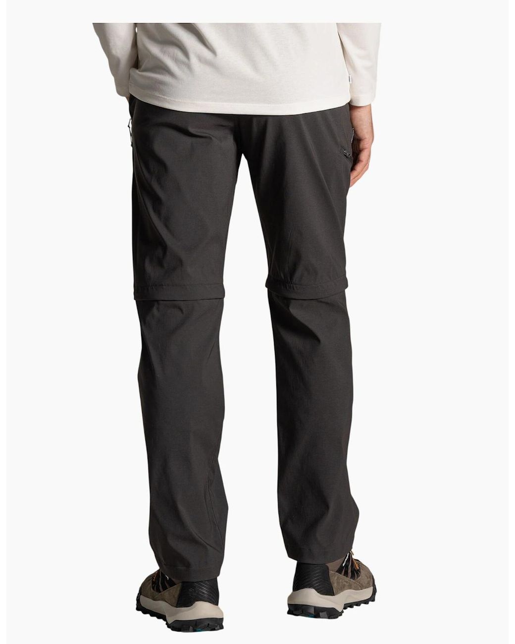 Craghoppers Gray Kiwi Pro Iii Convertible Trousers for men