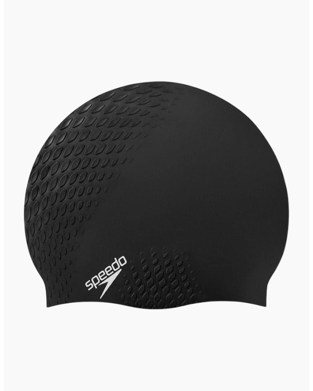 Speedo Black Adult Active+ Bubble Swimming Cap