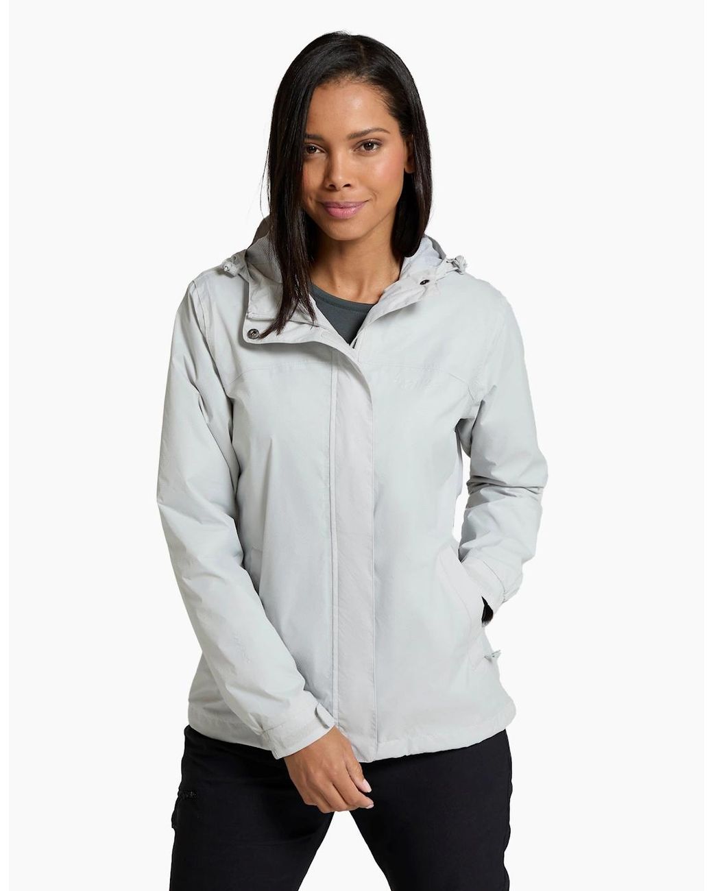 Mountain Warehouse Gray Ladies Torrent Waterproof Jacket