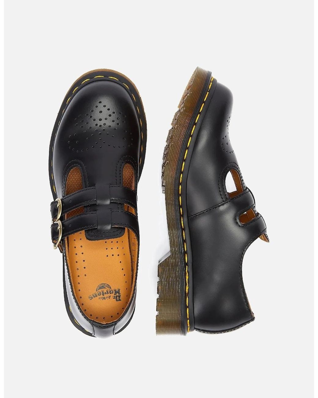 Dr. Martens Black Dr. Martens 8065 Mary Jane Smooth Shoes