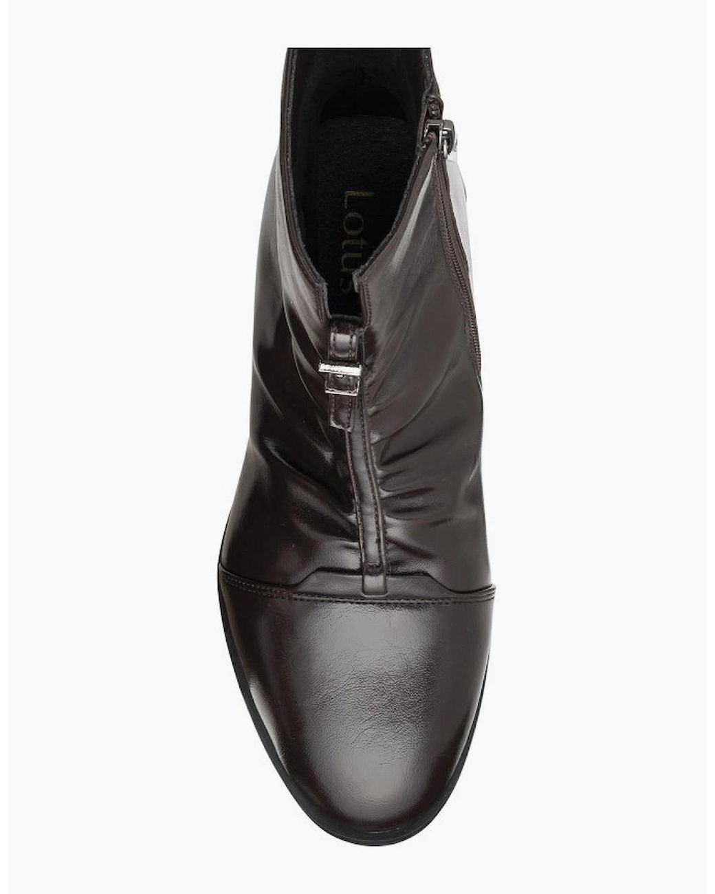 Lotus Black Tarni Ankle Boots