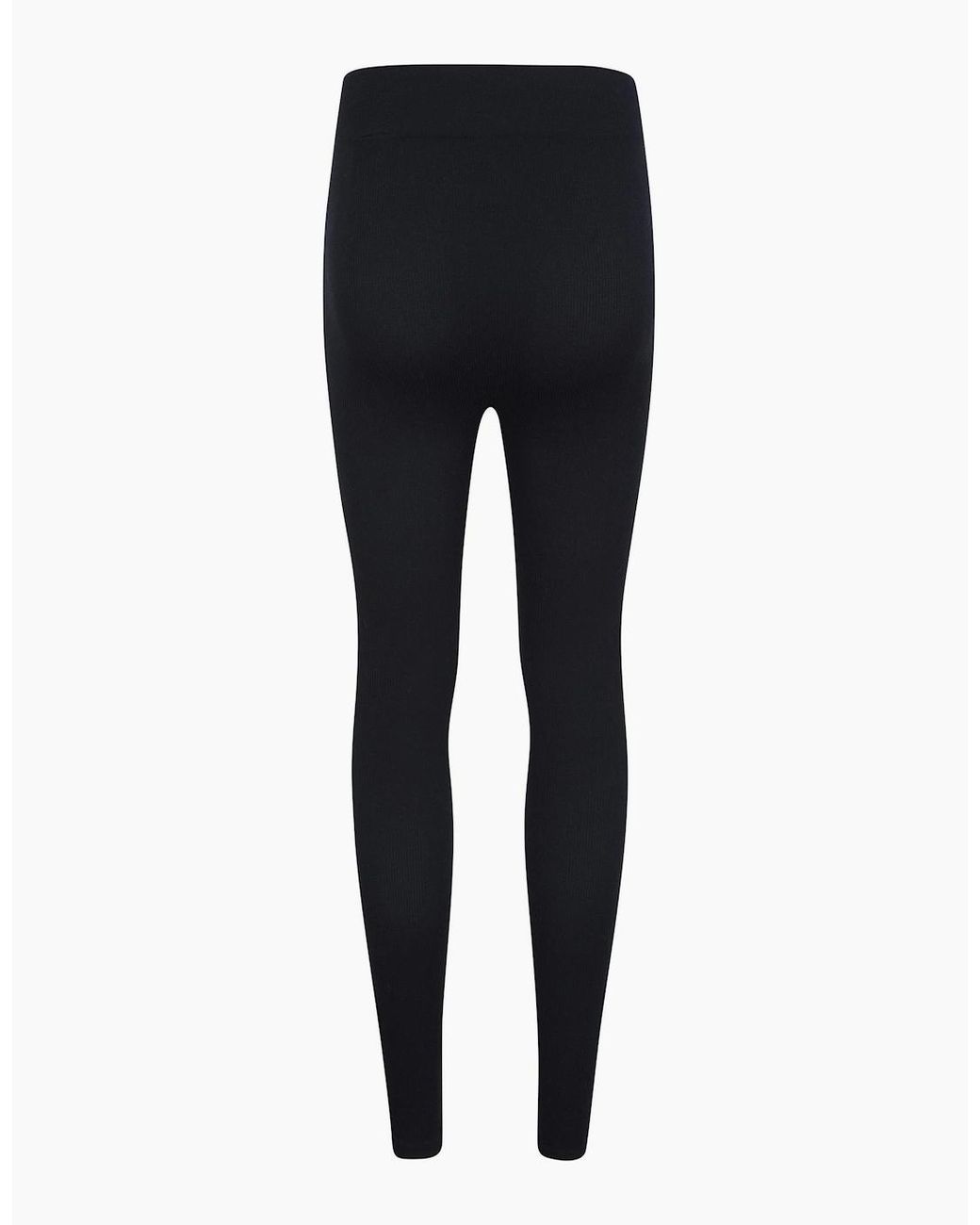 Mountain Warehouse Blue Ladies Carmel Ribbed Seamless Thermal Bottoms