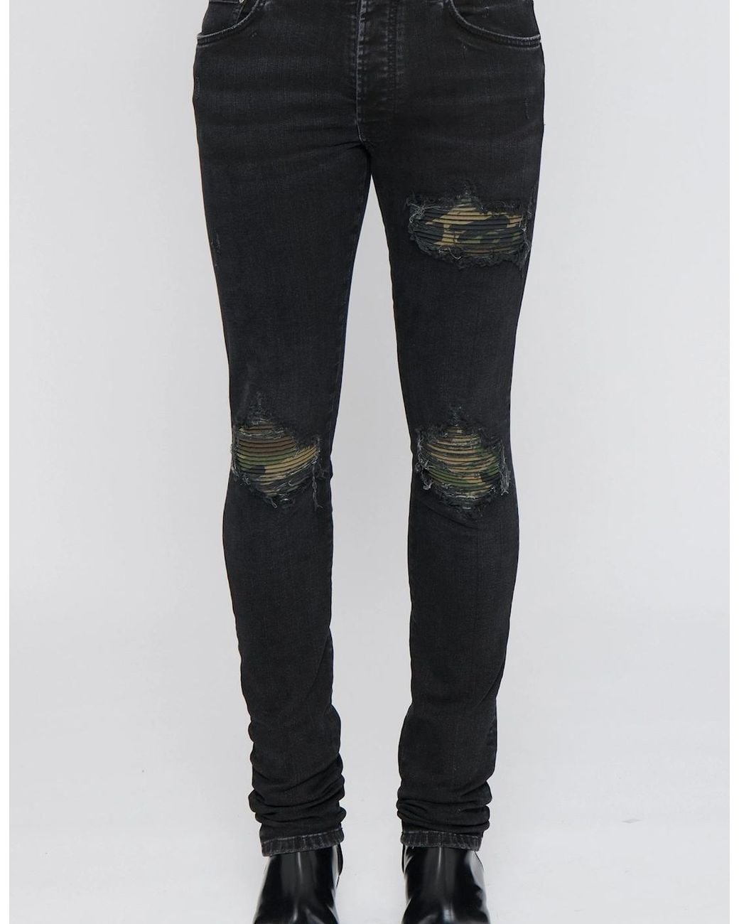Amiri Black Camo Mx1 Jean for men