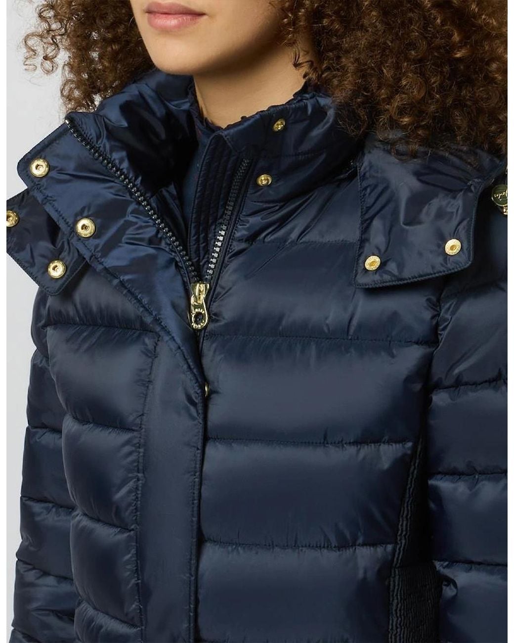 Joules Blue Windborough Longline Jackets