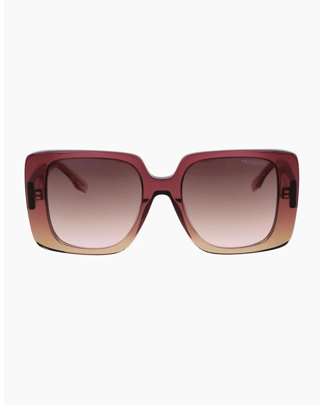 Trussardi Brown Sunglasses Tsw9029 C01 53