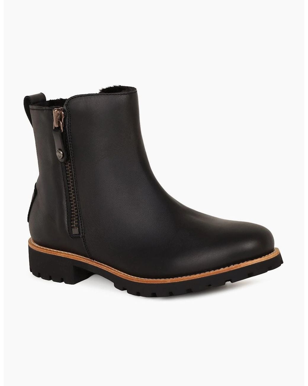 Panama Jack Black Fiore Trav B1 Ankle Boots