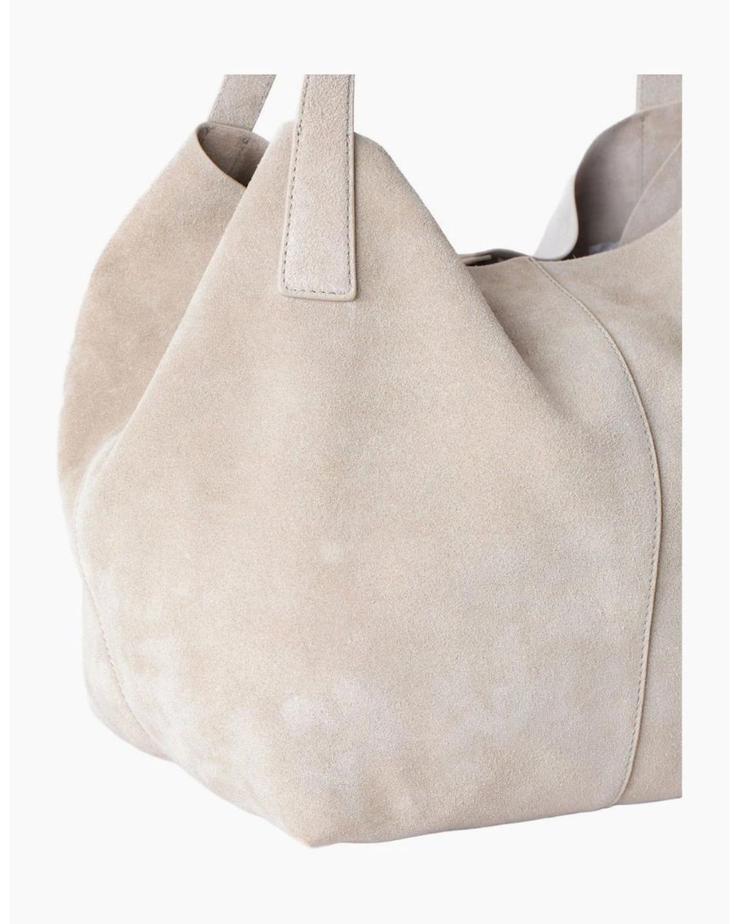 Lakeland Leather Natural Santon Tote Bag