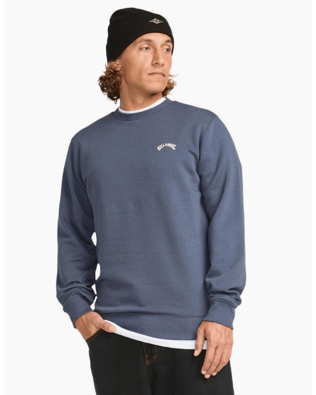 Billabong Blue Arch Sweatshirt for men