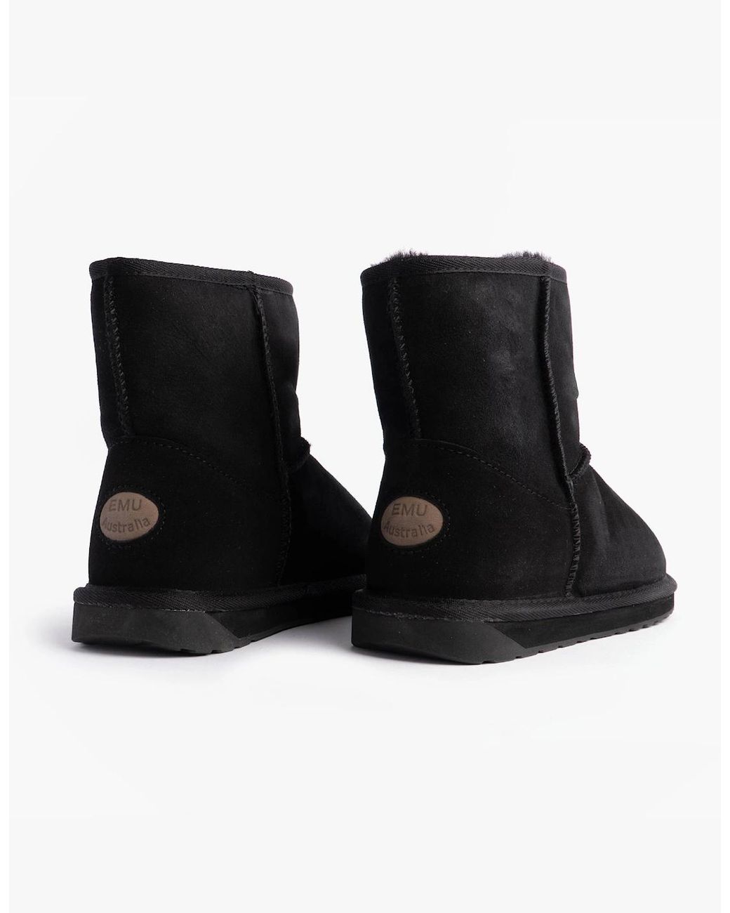 EMU Black Australia Stinger Mini Sheepskin Boot