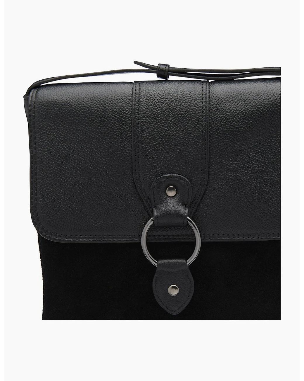 Lotus Black Miley Cross Body Bag