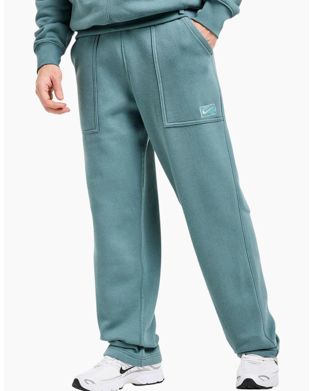 Nike Blue Street Tracksuit Fleece Overhead Hoodie Jogger Sportswear for men