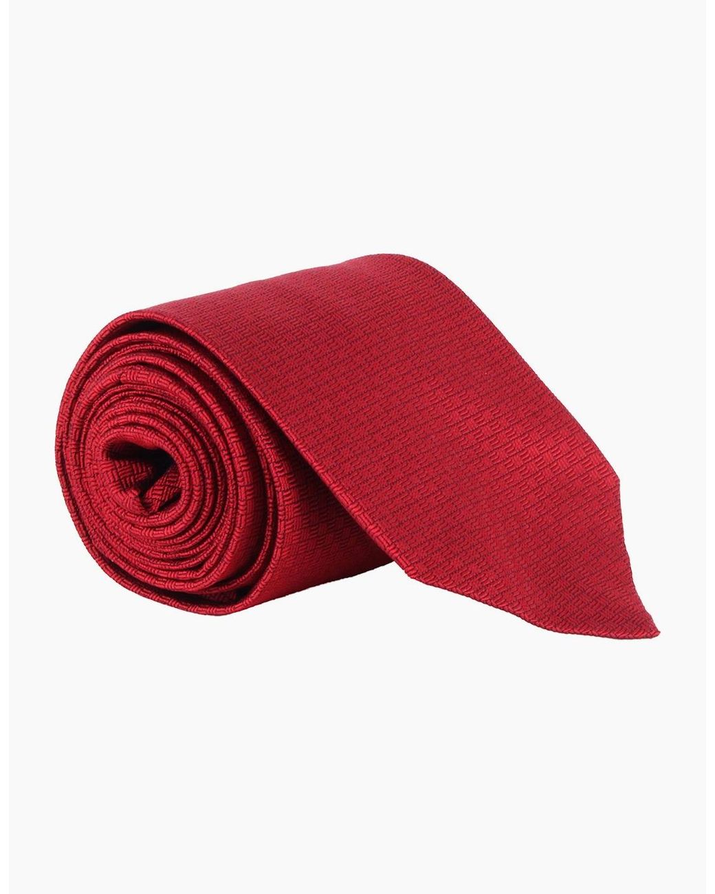 Dunhill Red Tie for men