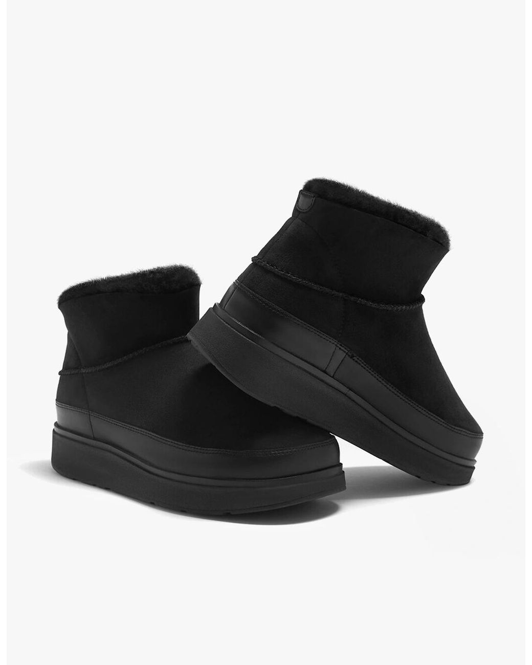 Fitflop Black Gen-Ff Ultra-Mini Boots All
