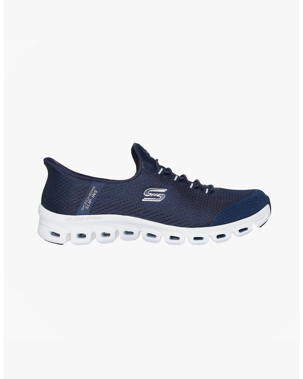 Skechers Blue 104547/Nvy Low Top Trainers