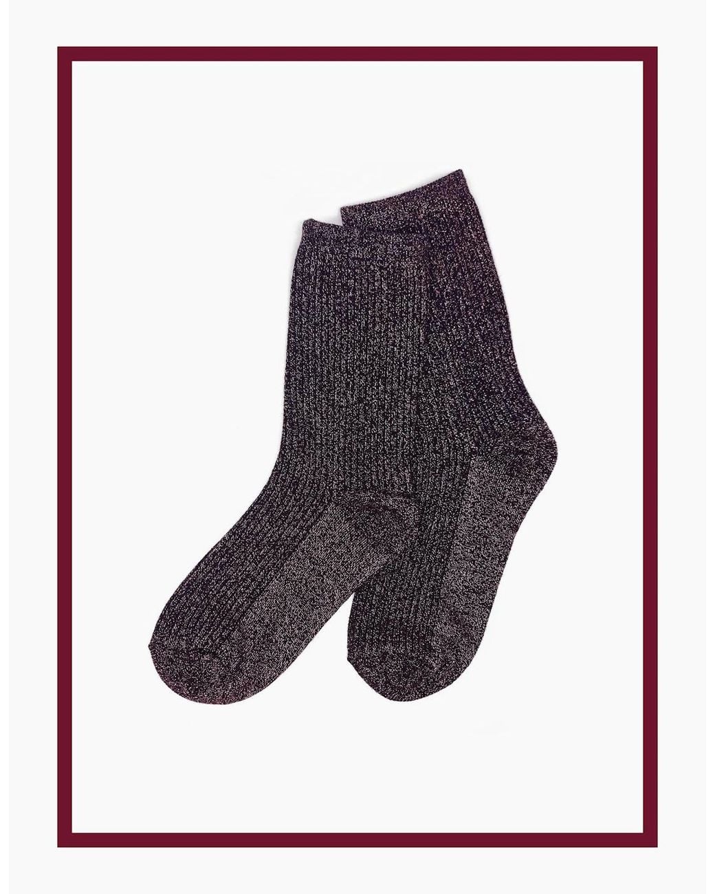 Nooki Design Blue Glitterati Sock