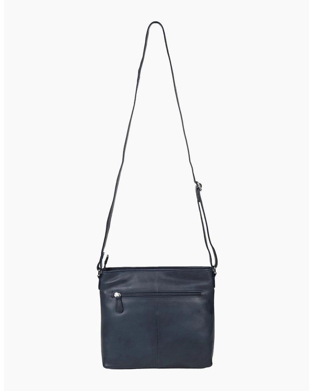 Lakeland Leather Blue Farlam Messenger Bag