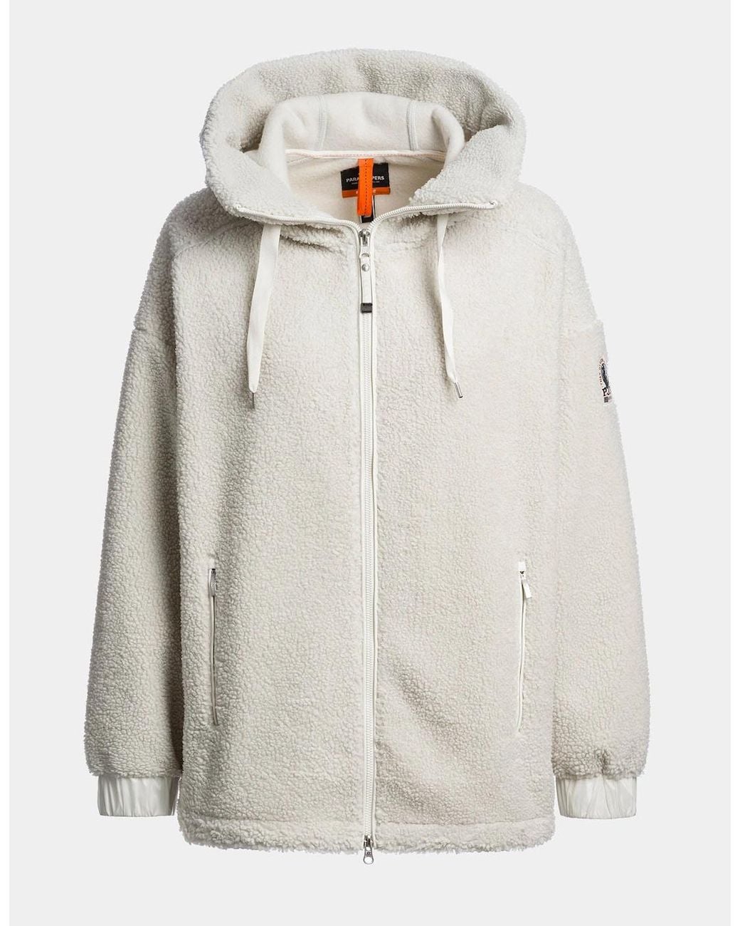Parajumpers Natural Noelle Full Zip Sweatshirt