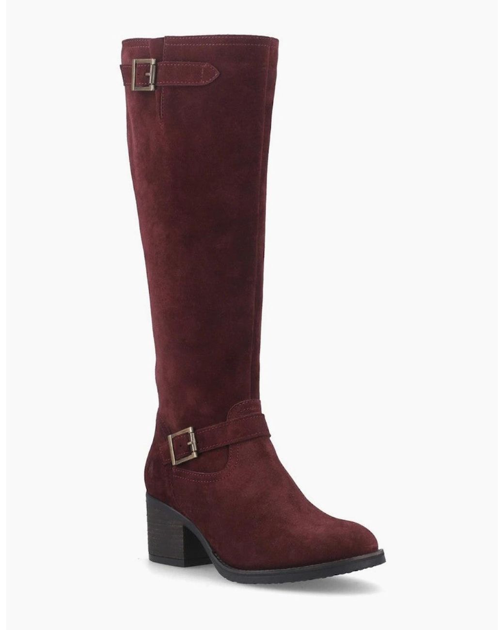 Hush Puppies Brown Heidi Boot Tall Boots Wine