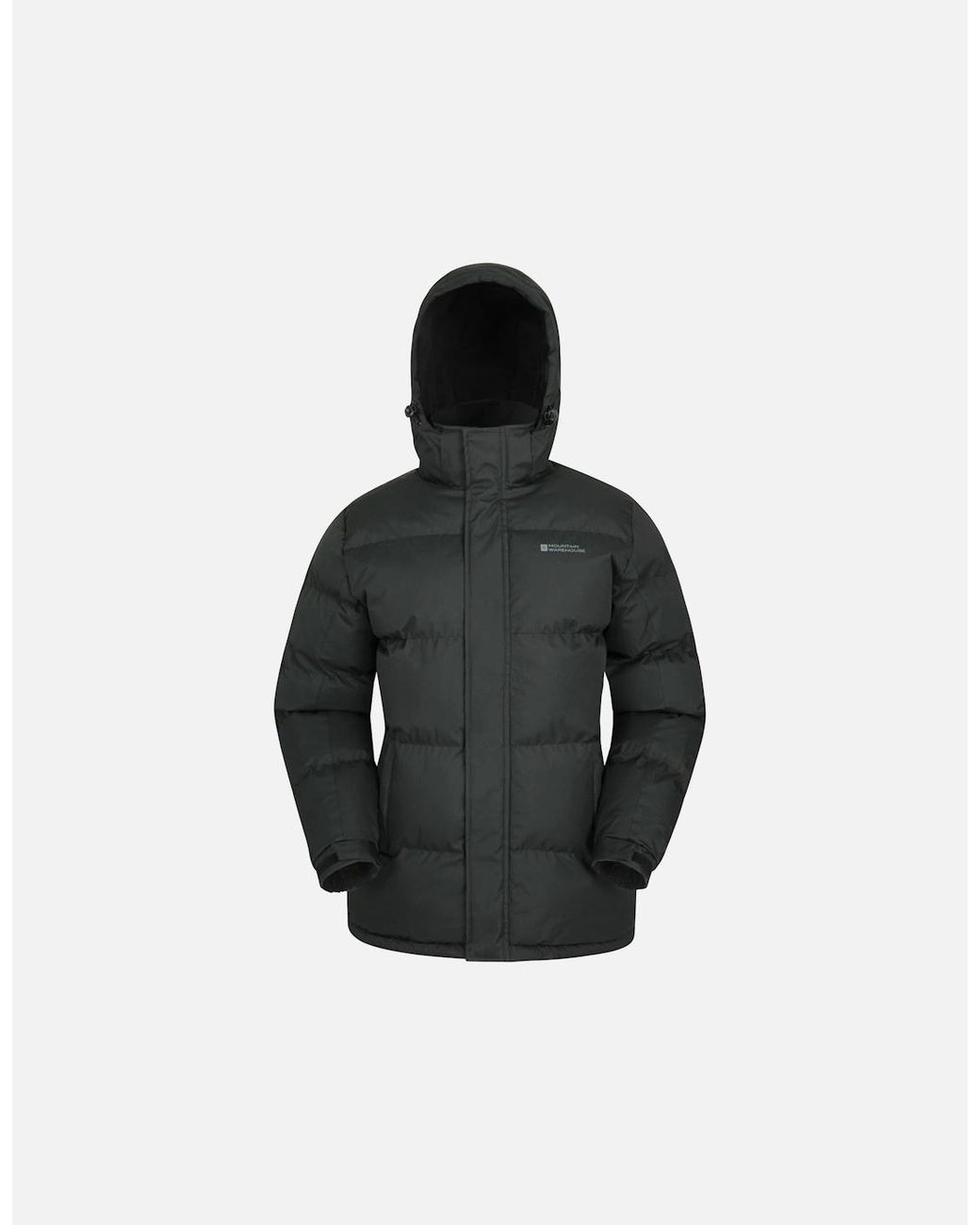 Mountain Warehouse Black Snow Padded Jacket for men