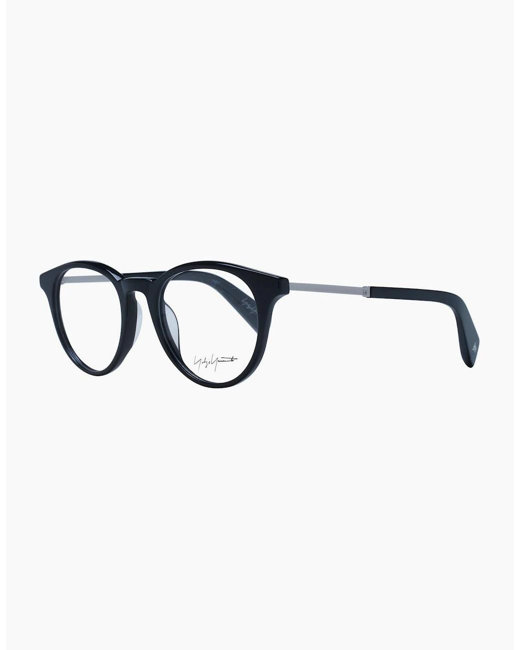 Yohji Yamamoto Black Optical Frame Yy1009 019 50 for men