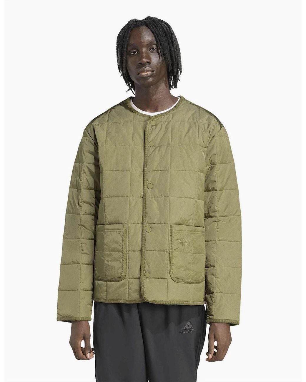 Adidas Green Qlt Jacket for men