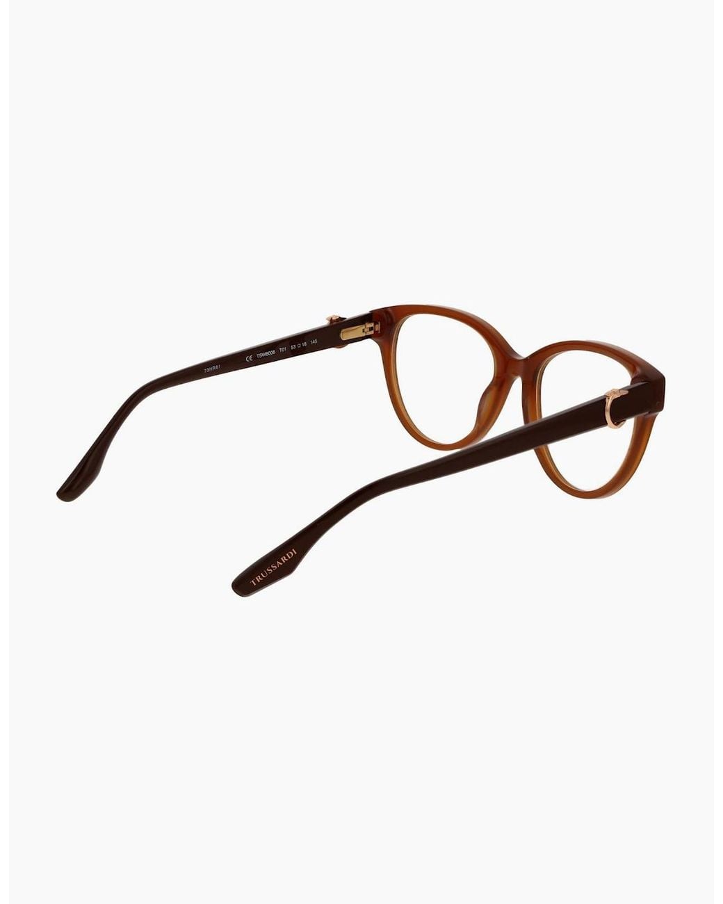 Trussardi Brown Optical Frame Tsw6006 T01 54