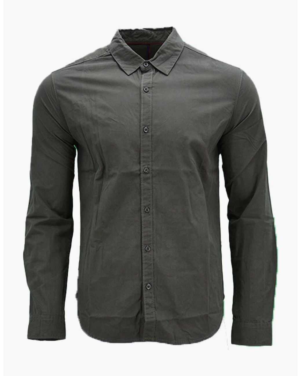 Levi's Gray Levi's Shirts Cotton Long Sleeve Summer Shirt for men