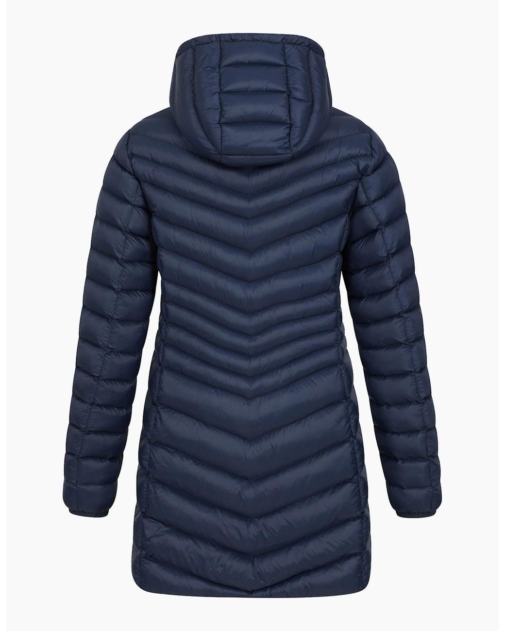 Mountain Warehouse Blue Ladies Florence Long Padded Jacket