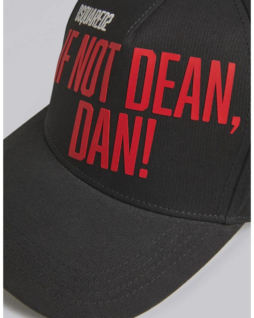 DSquared² Red If Not Dean, Dan! Baseball Cap for men