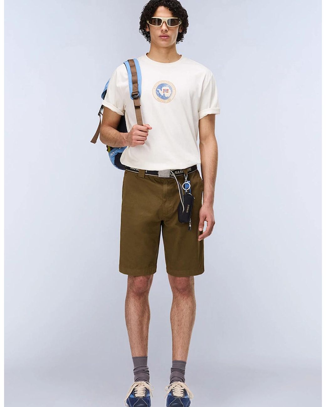 Napapijri Yellow Phos Short Sleeve T-Shirt