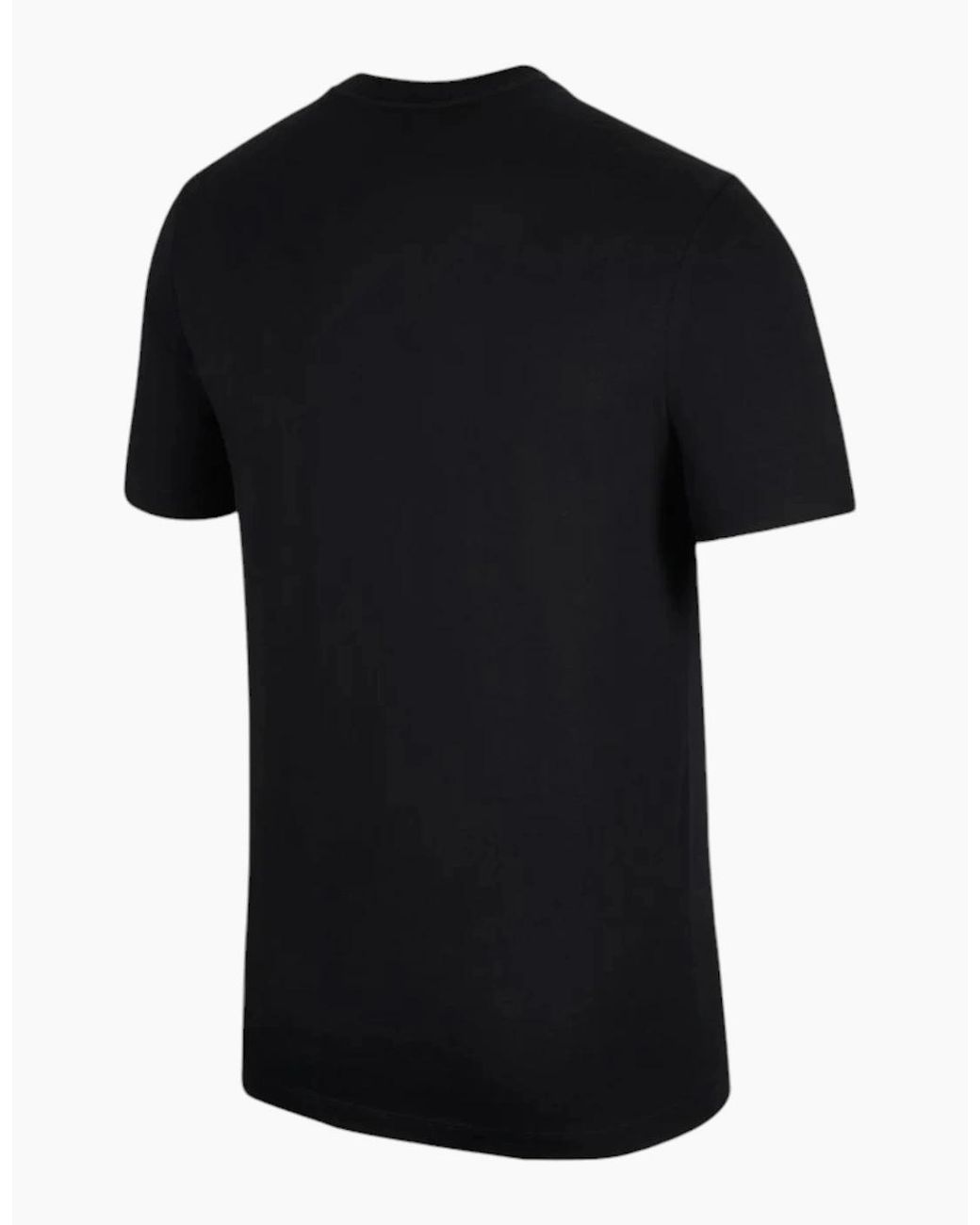 Nike Black Air Jordan Crew Neck T Shirts Athletic Cotton Summer Retro Casual Tee