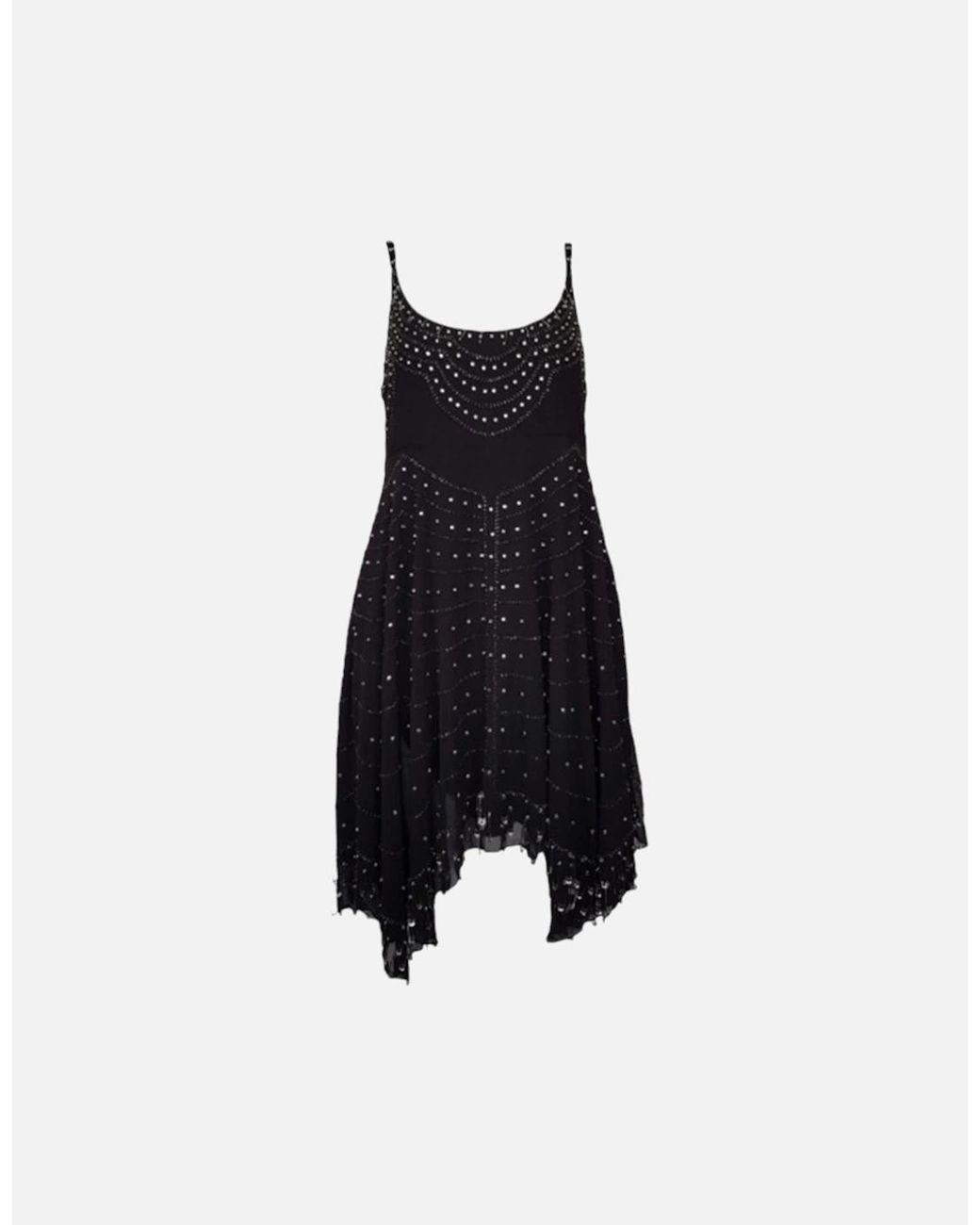 DIESEL Black D Gen Abito Dresses Spaghetti Strap Sleeveless Party Bodycon