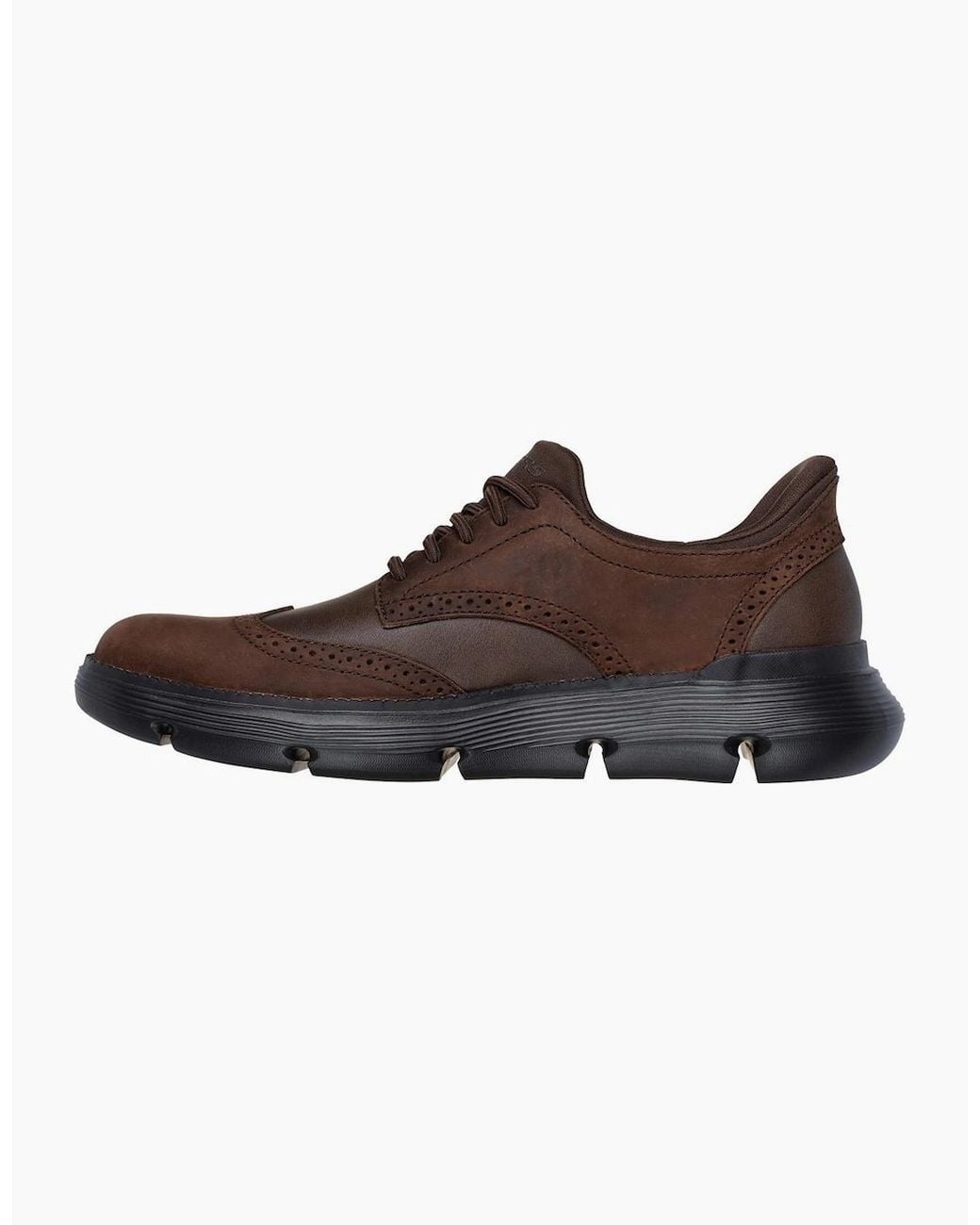 Skechers Brown Garza Sully Shoes for men