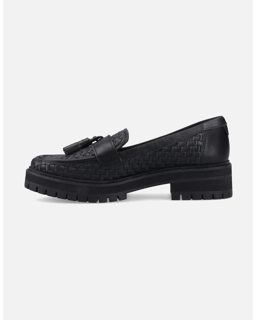 TOMS Black Cara Loafers
