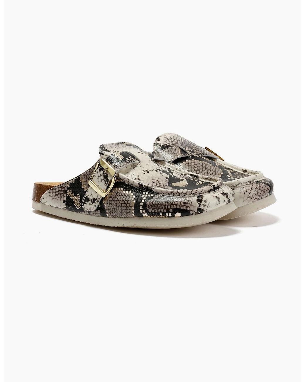 Original Penguin Gray Penguin Preema Snake Clogs