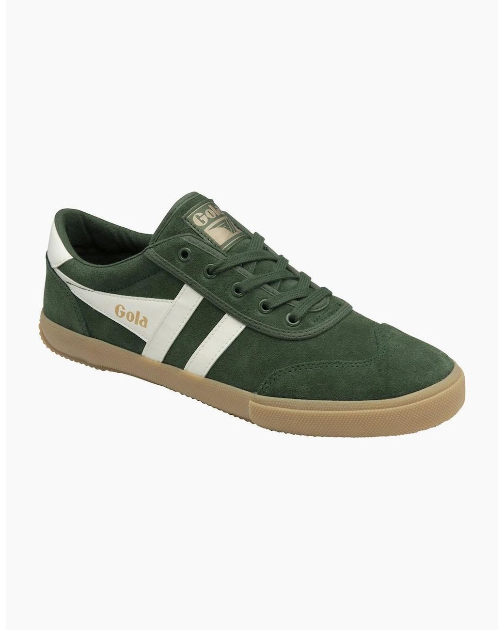 Gola Green Badminton Suede Trainers for men