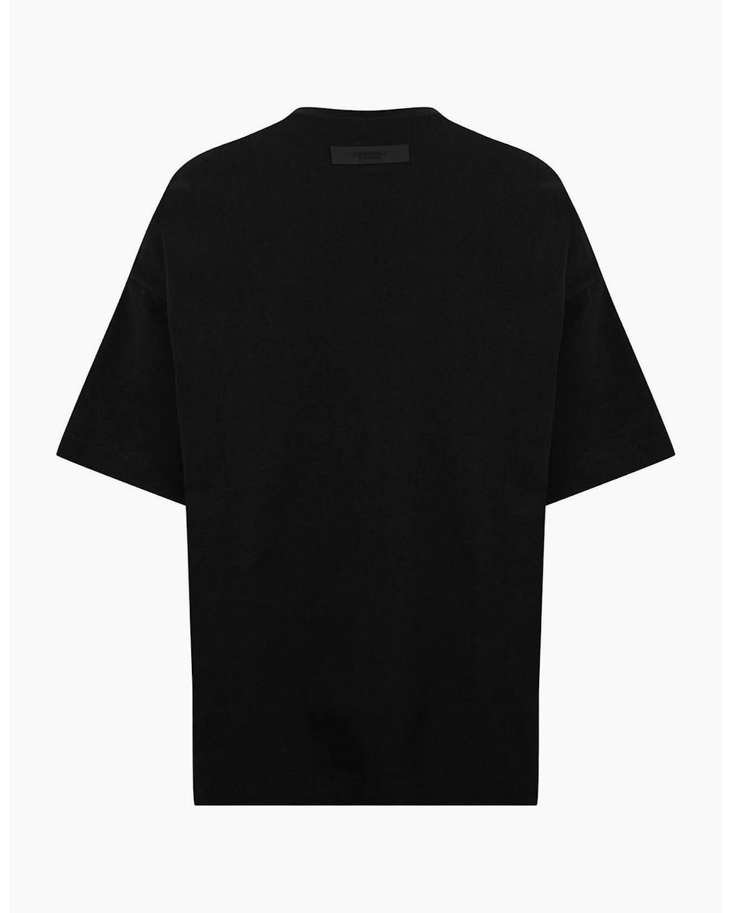 Fear Of God Black Short Sleeve Tee for men