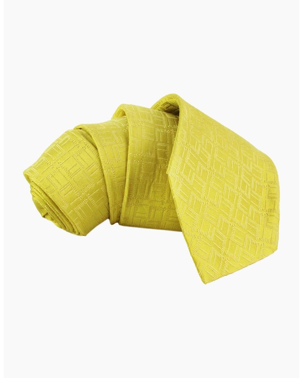 Dunhill Yellow Tie for men